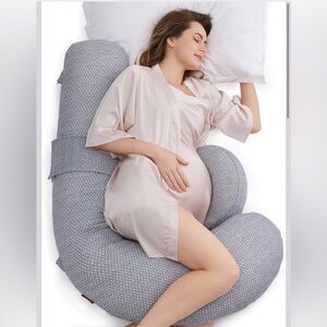 NWT Gray Maternity Body Pillow